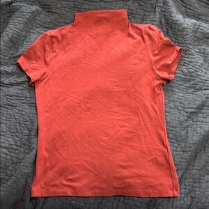 Madewell Size M mock neck short sleeve shirt